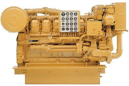 卡特彼勒船3512舶動力發電用輔助柴油發動機