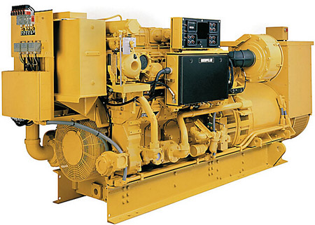 卡特彼勒船舶動力3508輔助發(fā)電用柴油發(fā)動機